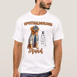 Paws and Vision Animal Ophthalmology Squad T-shirt
