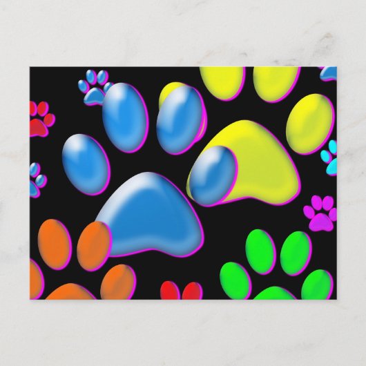 Paws Briefkaart (Voorkant)