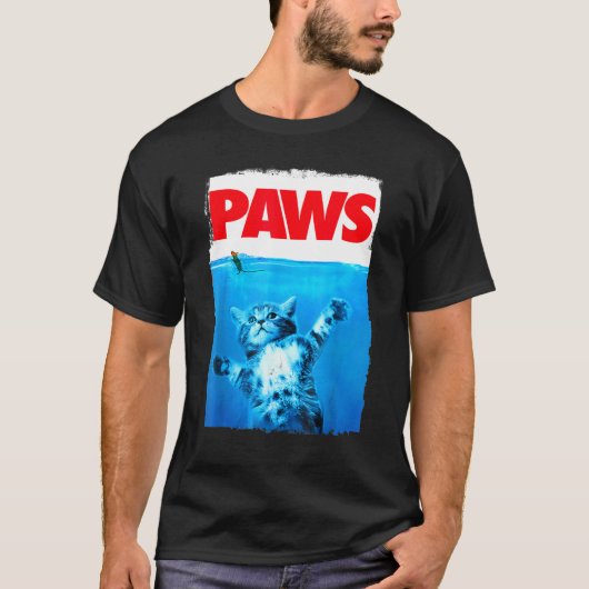 Paws Cat And Mouse Top Cute Cat Parody Top (Voorkant)