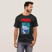 Paws Cat en Mouse Parody Cute Cat Cadeau Ide T-shirt (Voorkant volledig)