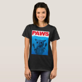 Paws Cat Meme Humor Funny Kat Lover Funny Cats D T-shirt (Voorkant volledig)
