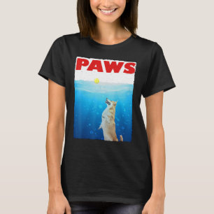 Paws Corgi en Tennis Top Dog Corgi Parody