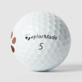 Paws Custom Taylor Made TP5, 12 pack golfballen (Logo)