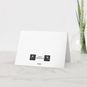 Paws en Cadeaus: Een Polar Beer Kerstuitwisseling Kaart (Achterkant)