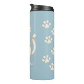 Paws en Hydrate Thermische Tumbler Thermosbeker (Geroteerd rechts)