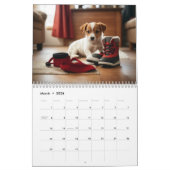Paws en speelsheid: 2024 Puppy Kalender (Mar 2026)
