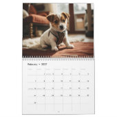 Paws en speelsheid: 2024 Puppy Kalender (Feb 2027)