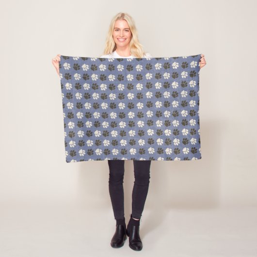 Paws Fleece Deken (In situ)