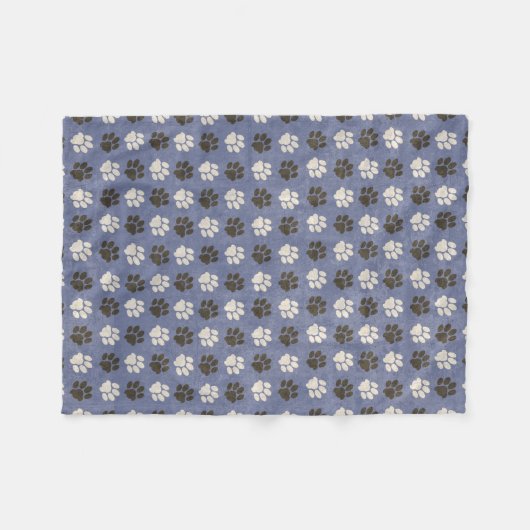 Paws Fleece Deken (Voorkant (Horizontaal))