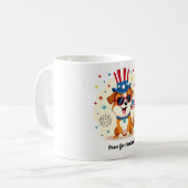 Paws for Freedom 4 juli Mok – Schattige Patriottis (Voorkant links)