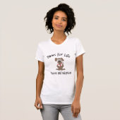 Paws for Life T-shirt (Voorkant volledig)