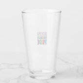 Paws for Pride Regenboog Pootafdruk Huisdier Liefh Glas (Achterkant)