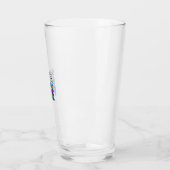 Paws for Pride Regenboog Pootafdruk Huisdier Liefh Glas (Links)