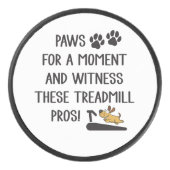 Paws & Getuige deze loopband Pro's Hockey Puck (Voorkant)