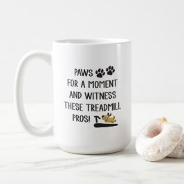 Paws & Getuige deze loopband Pro's Koffiemok