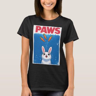 PAWS Grappige Konijn Haai T-shirt