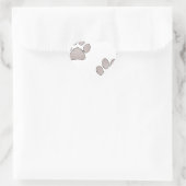 Paws Hart Sticker (Tas)