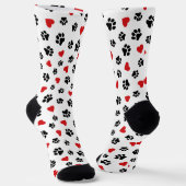 Paws & Hearts – Liefde voor Honden Sokken (Gebogen)