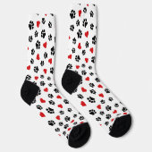 Paws & Hearts – Liefde voor Honden Sokken (Rechts)