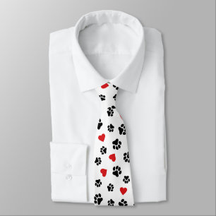 Paws & Hearts – Liefde voor Honden Stropdas