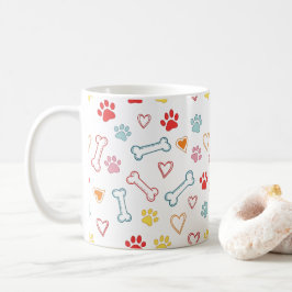 Paws & Hearts Patroon Koffiemok