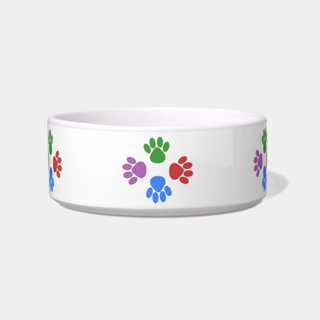 Paws here Cat Pet Bowl Voerbakje (Voorkant)