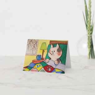 Paws Hier Blank Kaart "Zieke Dag"