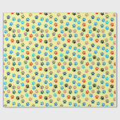 Paws Hondenliefhebber Cat Lover Dog mama Cat Mam P Cadeaupapier (Vlak)