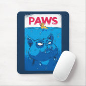 Paws Horror Movie Poster Spoof Muismat (Met muis)