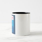 Paws Horror Movie Poster Spoof Tweekleurige Koffiemok (Center)