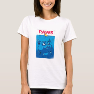 Paws Horrorfilm Poster Parodie T-shirt