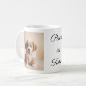 Paws in Time Koffie Mok (Voorkant links)