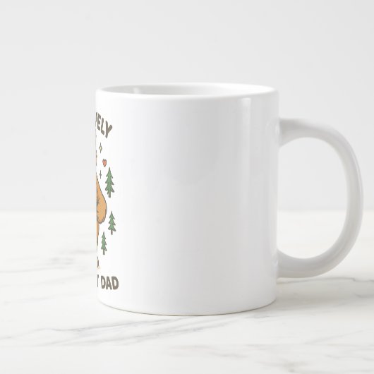 Paws-itief het grootste vader Beer Grote Koffiekop (Rechts)