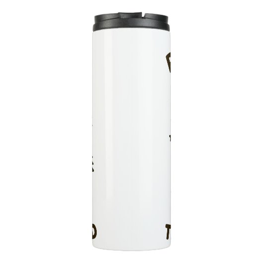 Paws-itief het grootste vader Beer Thermosbeker (Achterkant)