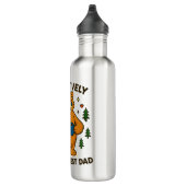 Paws-itief het grootste vader Beer Waterfles (Rechts)