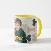 Paws-itief van jou: gepersonaliseerde hondenfoto M Mok (Voorkant rechts)