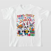 Paws-itively Ready for School! T-shirt (Laagn)