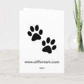 Paws Kaart (Achterkant)