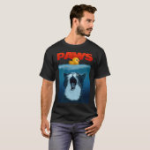 PAWS Kat En Gele Rubber Eend Schattige Kitten Kat T-shirt (Voorkant volledig)