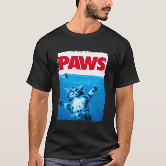 Paws kat en muis top kat parodie top (Voorkant)