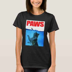 Paws Kat en Muis Verschrikkelijke Monster Kat Aang T-shirt