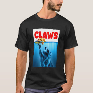 Paws klauwen Prullenbak Panda voor wasbeer T-shirt