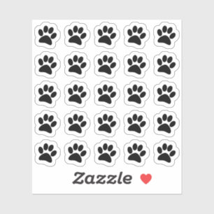Paws Kleur Veranderbare Huisdier Verzorging Tracke Sticker