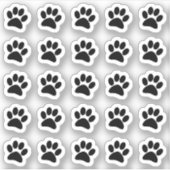 Paws Kleur Veranderbare Huisdier Verzorging Tracke Sticker (Voorkant)