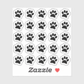 Paws Kleur Verwisselbare Pet Care Tracker Bujo Pla Sticker (Vel)