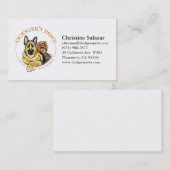 Paws Logo Visitekaartje (Voorkant / Achterkant)