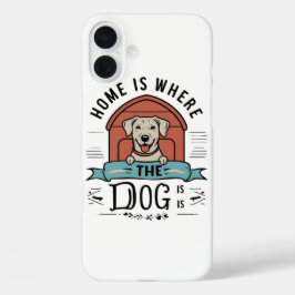 Paws Make Home iPhone 16 Plus Hoesje