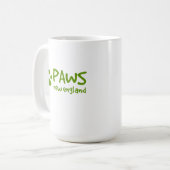 PAWS, mok, er is altijd ruimte Koffiemok (Voorkant links)
