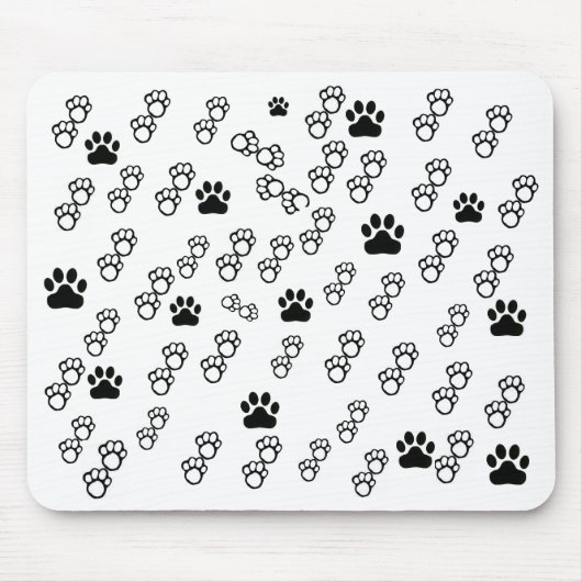 Paws Mousepad Muismat (Voorkant)