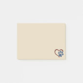 Paws n' Hearts Post-it® notes 4 x 3 (Voorkant)